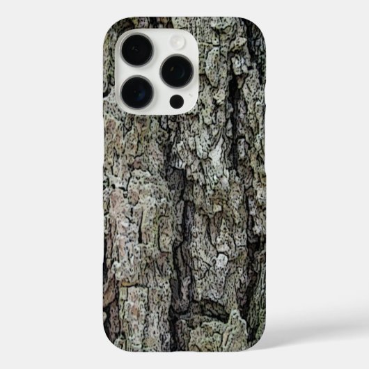 Oude pine Bark Case-Mate iPhone Case (Achterkant)
