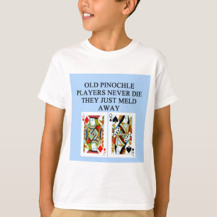 oude pinochlespeler t-shirt