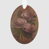 Oude Pioenrozen Ornament (achterkant)