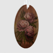 Oude Pioenrozen Ornament (voorkant)