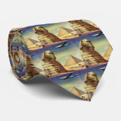 Oude piramides, de Grote Sfinx van Giza, Egypte Stropdas (Opgerold)
