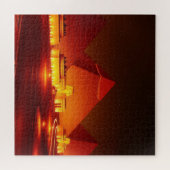 Oude piramides legpuzzel (Horizontaal)