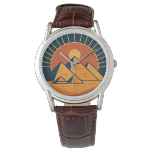 Oude Piramides Majestic Watch Art Horloge