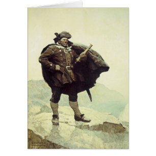 Oude piraten, Captain Bill Bones door NC Wyeth