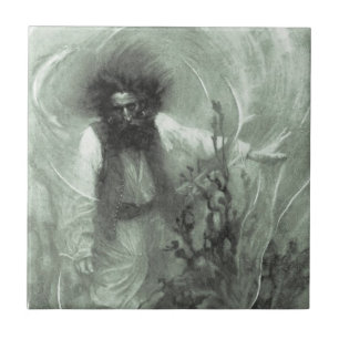 Oude piraten, Captain Goldsack door Howard Pyle Tegeltje