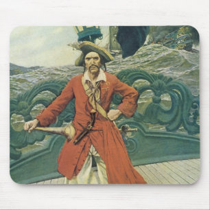 Oude Piraten, Kapitein Keitt door Howard Pyle Muismat