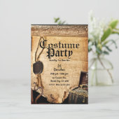 Oude piratenpartij kaart (Staand voorkant)