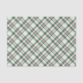Oude Plaid Tartan Tissuepapier (Voorkant)
