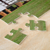 Oude plattelandskerk legpuzzel (Zijkant)