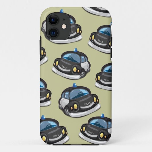 Oude Politieauto Case-Mate iPhone Case (Achterkant)