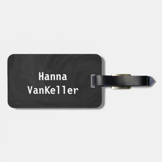 Oude poolspelers bagagelabel (Achterkant horizontaal)