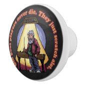 Oude poolspelers keramische knop (Rechts)