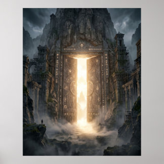 Oude Poorten van Opstijging Poster