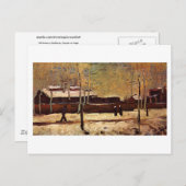 Oude Post in Eindhoven, Vincent van Gogh Briefkaart (Voorkant / Achterkant)