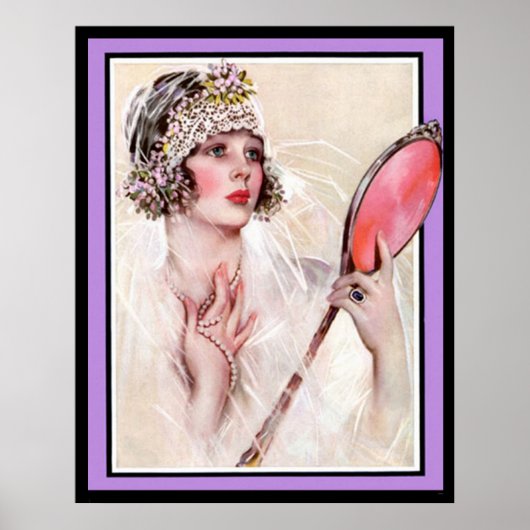 Oude poster de Bruid Print (Voorkant)