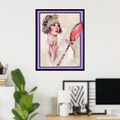 Oude poster de Bruid Print (Thuiskantoor)