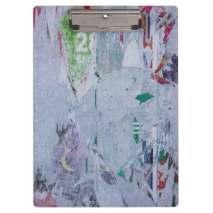 Oude posters winterlook wit groen grijs rood 28 klembord
