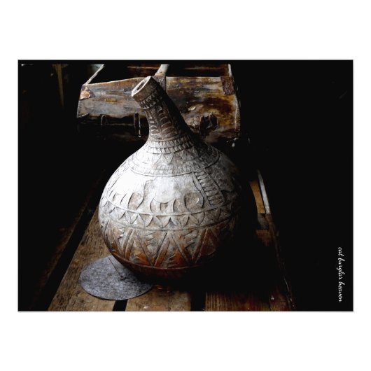 Oude pot foto afdruk (Voorkant)