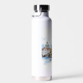 Oude Praag, Karelsbrug waterverf Waterfles (Rechts)