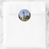 Oude Presque Isle Vuurtoren sticker (Tas)