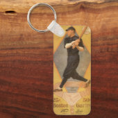 Oude productlabelkunst, Boston Garter voor sokken Sleutelhanger (Voorkant)