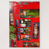 Oude pubs in Dublin. Ierland legpuzzel (Verticaal)