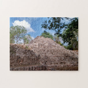Oude Pyramiden van Mexico. Legpuzzel