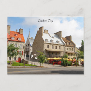 Oude Quebec Stad, Fotografie Briefkaart