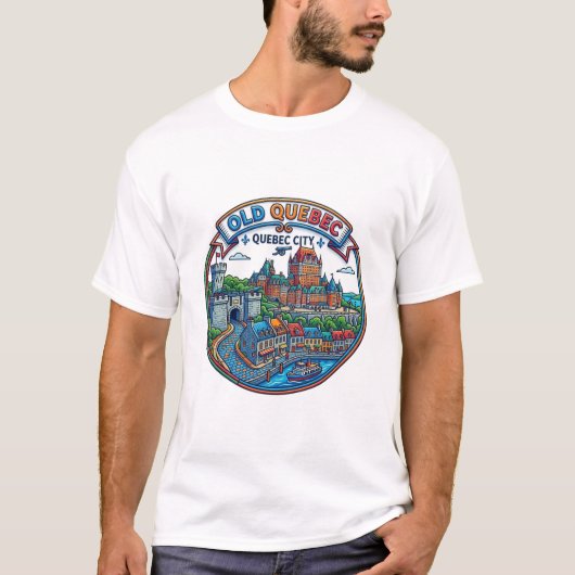 OUDE QUEBEC T-SHIRT (Voorkant)
