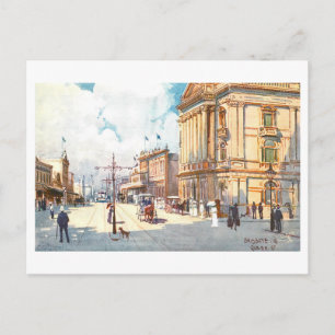Oude Queen Street, Brisbane, Australië Briefkaart