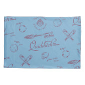 Oude QUIDDITCH™-Schetspatroon Kussensloop (Achterkant)