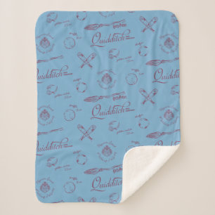 Oude QUIDDITCH™-Schetspatroon Sherpa Deken