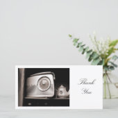 Oude Radio - Dank Je Bedankkaart (Staand voorkant)