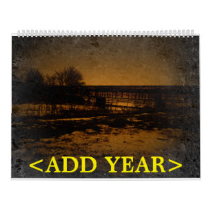 OUDE RAILROAD BRIDGE KALENDER