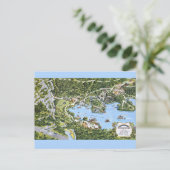 Oude Rainbow Springs Florida  Briefkaart (Staand voorkant)