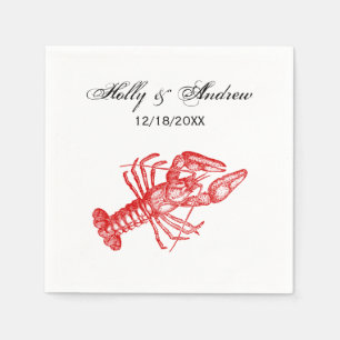 Oude Red Lobster #1 Tekening Servet