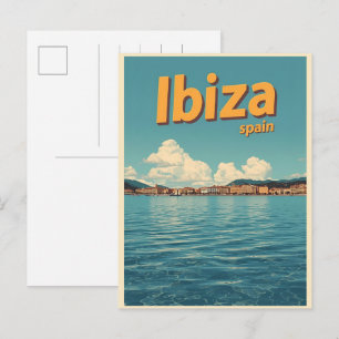 oude reis Spanje IBIZA Balearen cadeaus Briefkaart