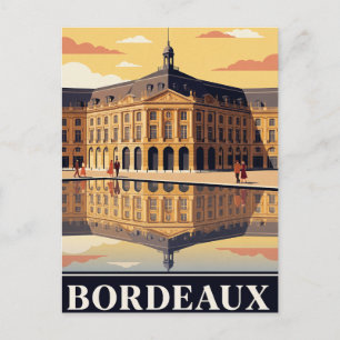 Oude Reisansichtkaart Bordeaux Briefkaart