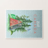 Oude Reisposter | Canada Legpuzzel (Horizontaal)