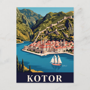 Oude Reisposter KOTOR Briefkaart