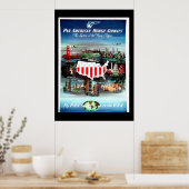 Oude reisposter VS Poster (Keuken)