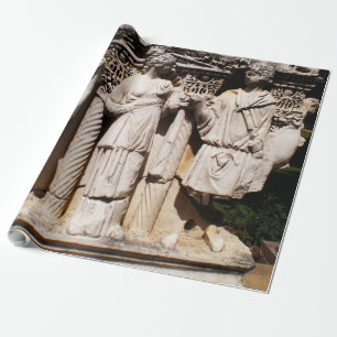 Oude reliëfgravures sculpturen in Turkije Cadeaupapier