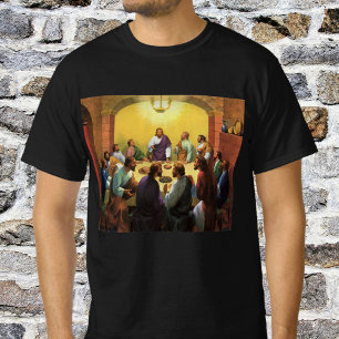 Oude Religie, Laatste Avondmaal met Jezus Christus T-shirt