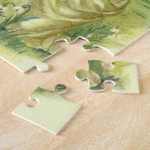 Oude Religie, Victoriaanse Paasengel met Lam Legpuzzel (Zijkant)