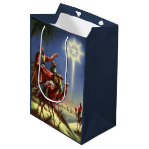Oude religie, Wijzen met Ster van Bethlehem Medium Cadeauzakje