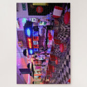 oude restaurantpuzzel legpuzzel (Verticaal)