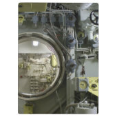 oude retro-onderzeeboot klembord (Achterkant)