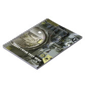 oude retro-onderzeeboot notitieboek (Linkerzijde)