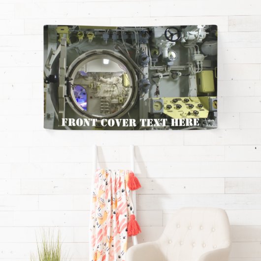 oude retro-onderzeeboot spandoek (Insitu)