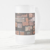 Oude riemen Abstracte Mok van geblazen glas
